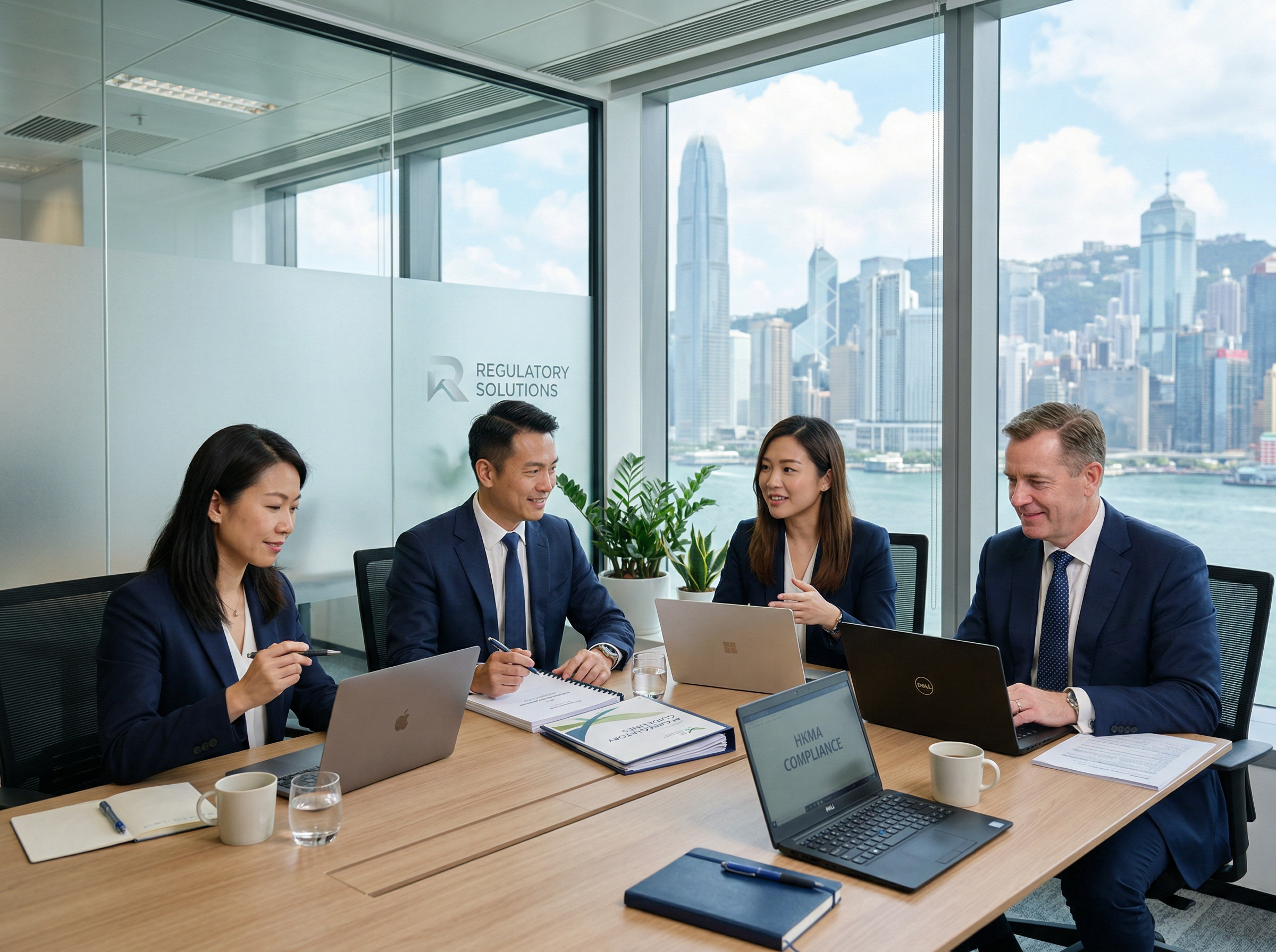 Global Tenet Compliance team in professional setting